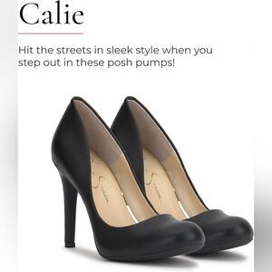 (S-4229) Jessica Simpson Women's Calie Pump Sz 9W